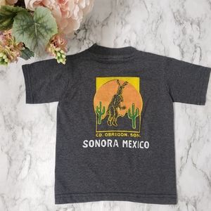 💕 Laustel Gray Graphic Tee from Sonora Mexico Small